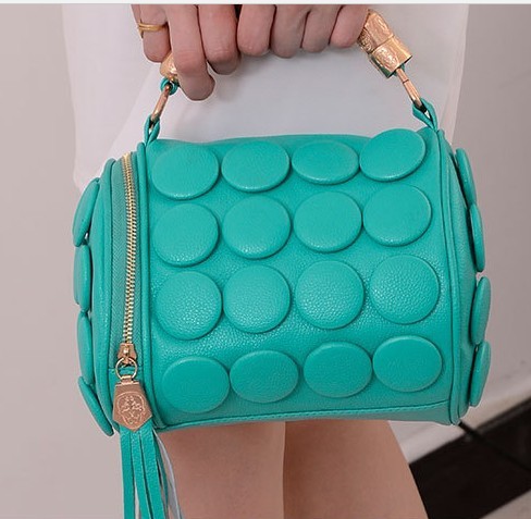 PROMOTION Genuine Leather Bags Women Handbag Flat Shape Shoulder