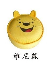 5pcs/set soft Plush Inflatable Chair Toy stuffed animals full air PVC inside stool many styles cartoon free shipping(China (Mainland))