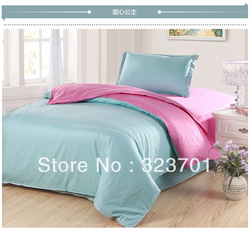 Free Shipping! Spot Printing 100% Cotton Children and Youth 3 PCS Bedding Set PNCP130323G(China (Mainland))