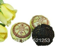 50 pcs bag Ginseng flower Pu er tea Mini Yunnan Puer tea Chinese tea Free Shipping