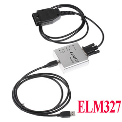 USB OBDII OBD2 ELM327 ELM 327 CAN-BUS Auto Car Diagnostic Scanner Interface V1.5a, free shipping Wholesale(China (Mainland))