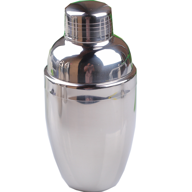 Hyu stainless steel cocktail shaker cup shaker cocktail graduated glass cup(China (Mainland))