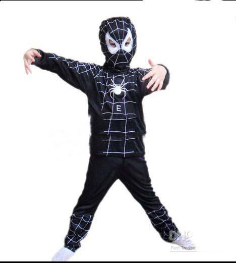 spider-man spiderman stage cartoon clothes performance clothing costumes children garment 50pcs(China (Mainland))
