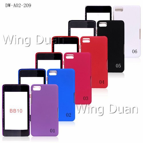 Good quality Good price! Oil spout case for BlackBerry Dev Alpha Z10 free shipping 20PCS/LOT hard back case for BB Z10(China (Mainland))