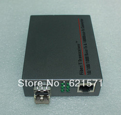 10/100/1000M SFP One UTP Fiber Media converter(China (Mainland))