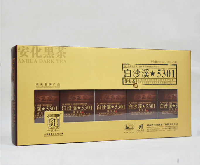Free shipping to all countries Anhua Baishaxi 5301 Shoot Tip Tea 150g competitive products(China (Mainland))