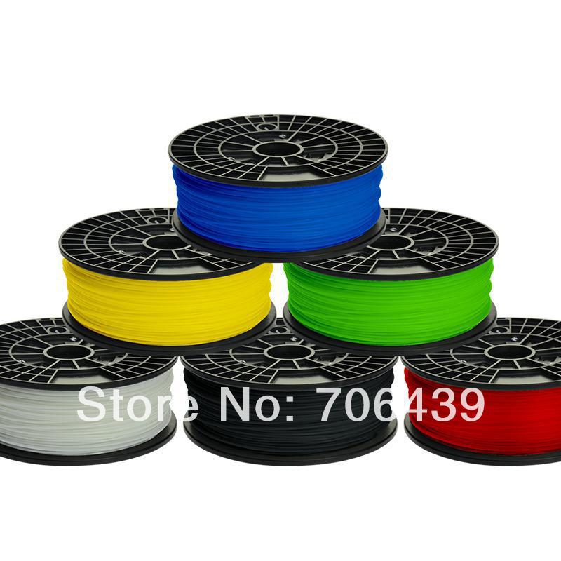 abs 1.75mm/1.8mm للطابعة 3d 6 قطع خيوط