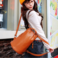New Casual Fashion Brief Anti-Theft Leather Women's backpack