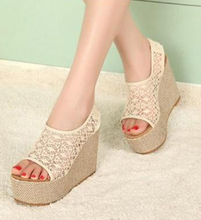 2013 Spring New Arrivals Bohemia Platform Sandals,Women High Heel Shoes,Roman Toes Shoes,Free Shipping