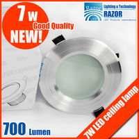 free for shipping one piece available 7W led ceiling down light 2 year warranty AC85V-265V fast shipping time beautiful