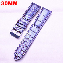 Wholesale 50pcs lots high quality 30MM PU leather Watch band watch strap white black coffee 3