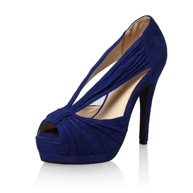 Navy Blue High Heel Shoes Heels high-heeled shoes