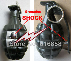 Electric Shock Shocking & Flashlight Pistol Handgun Prank Joke Gag Trick Toy(China (Mainland))