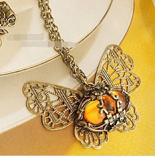 Min.order is $10 (mix order). fashion necklace (copper)!Factory direct sales, cheap price.# 90139(China (Mainland))