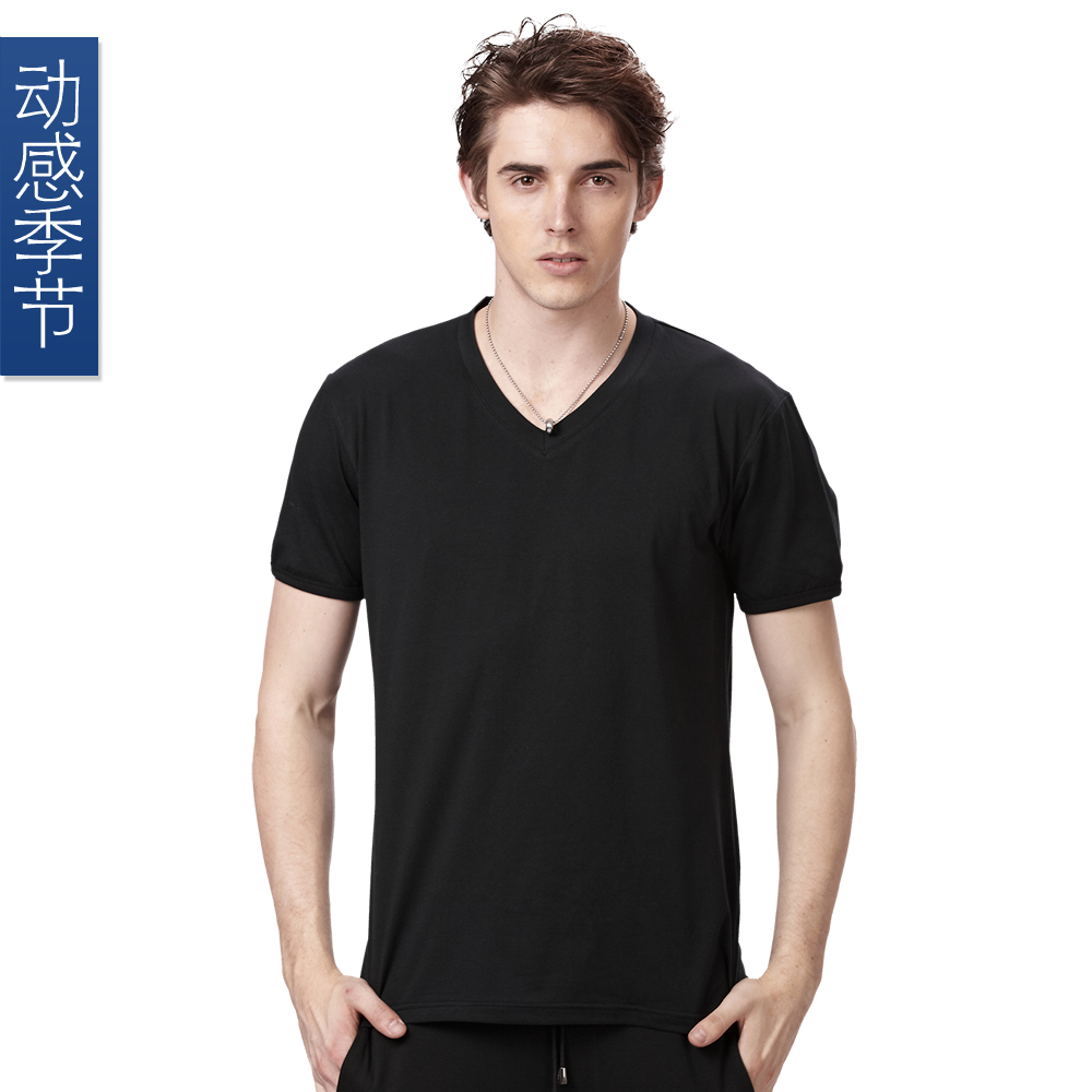 men T shirt 2013 mens shirts designer v neck tee fashion short sleeve casual gift for
