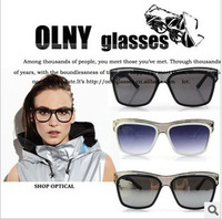 Brand Design Square Sunglasses Metal Optic Frames Sun wear Net Sun shades/Specs  KSU Netted Sun Glasses UV protection SUMMER