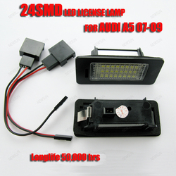 2013 car accessories LED license plate lights for AUDI A5 07~09(China (Mainland))