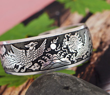 Free Shipping 5 pcs/lot National trend accessories tibetan silver bracelet silver bracelet l068(China (Mainland))