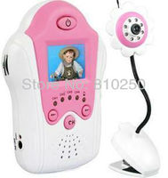 Wireless Baby monitor 2.4GHz digital video baby monitor 1.5inch baby monitor Free Shipping