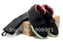 Air Yeezy 2 Rerto Kanye West Scales Cut Men's Basketball Shoes With Top Quality Free Shipping Via EMS(China (Mainland))