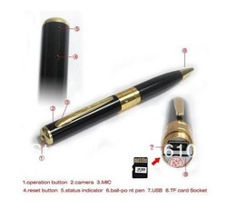 New Special Pen Camera 1280*960 PEN Video Recorder pen DVR Camcorder(China (Mainland))