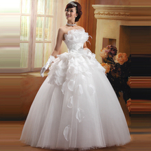 Clothing tube top wedding dress 2012 noble wedding dress bride hs8