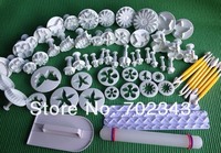 68pcs(21 sets) Cake Decorating Plunger Cutter /Smoother/Rolling Pin/Modelling Tool Fondant