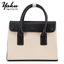 Bags 2013 scrub women’s handbag fashion black and white color block female handbag messenger bag