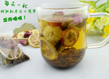 Hot Sale 180g Lemon Lotus Tea 15 packs Herbal Tea 100 Natural Lemongrass Slimming Lose Weight