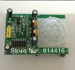 HC-SR501 20pcs/lot 100% New Adjust Infrared IR PIR Motion Sensor Detector Module Security Motion HCSR501 2013 new version(China (Mainland))