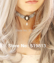 N319 Pearl Necklace Designs ,Necklace Vners , Gothic sexy Choker necklace Jewelry, Free shipping ! 2013 new products