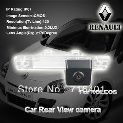 Free dropshipping AUTO reverse led car rear view camera For RENANLT KOLEOS waterproof wide 170 angle night vision(China (Mainland))