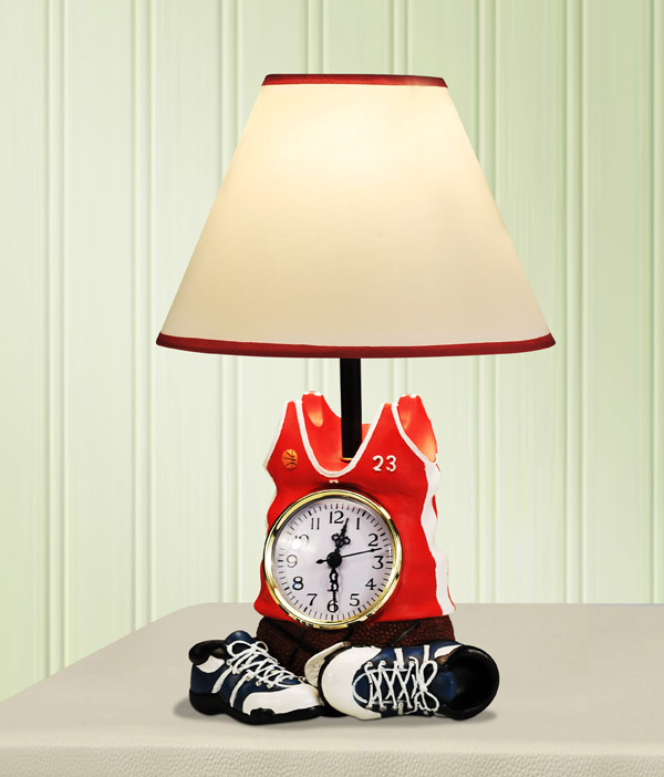Fashion table lamp brief modern bedroom bedside lamp basketball jersey table lamp(China (Mainland))