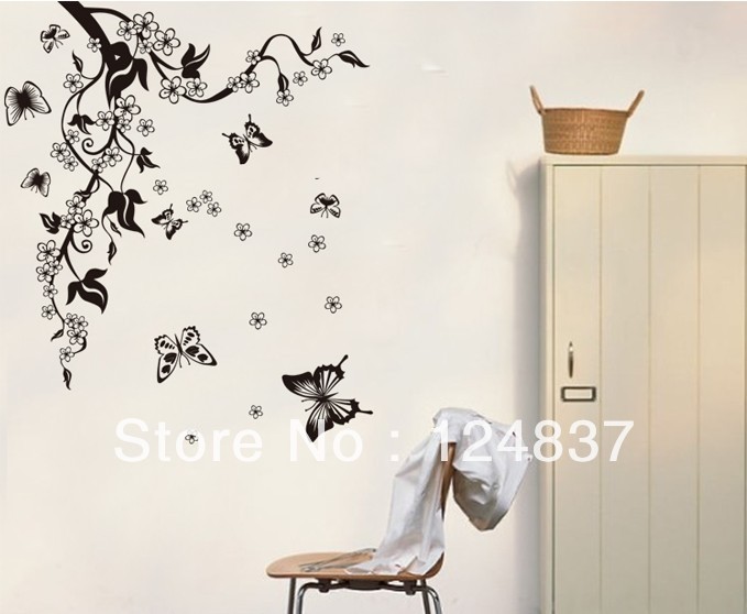 Removable Wallpaper on Mural Wallpaper Vinyls Removable Decal Decals For Wall Freeshipping