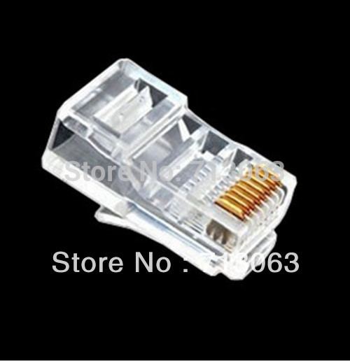 Купить 500 штук rj45 модульный разъем cat5 сетевой разъем для utp cat5 ...