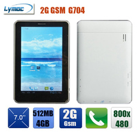 Wholesale tablet 7 inch allwinner A13 bluetooth 2G GSM SIM card tablet phone Front camera  G704 2pcs/lot