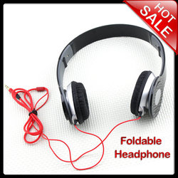 New Headphone Stereo Headset Earphone Foldable For DJ PSP MP3 MP4 PC 3.5mm(China (Mainland))