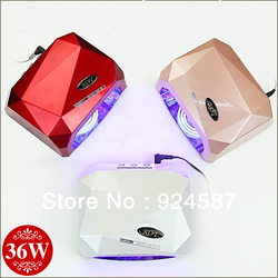 36W CCFL LED nail lamp diamond uv nail dryer with CE certificate (24w powerful LED +12w CCFL)(China (Mainland))
