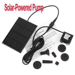Freeshipping Garden Brushless Solar Water Pump For Water Cycle/Pond Fountain/Rockery Fountain,dropshipping Wholesale(China (Mainland))