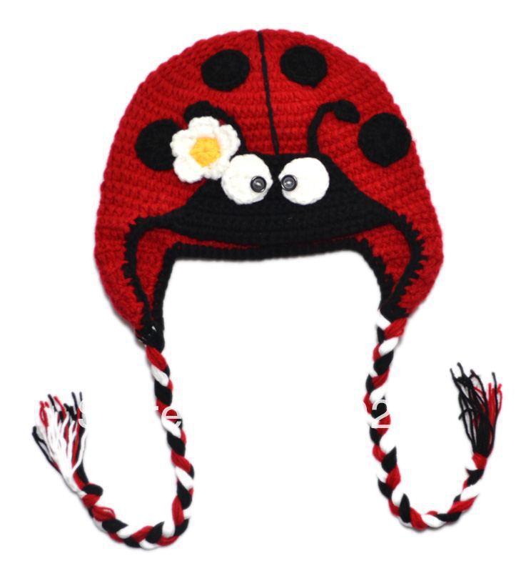 Retail free shipping 100% handmade animal crochet hat ...