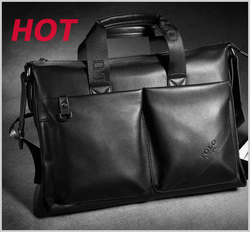 Free Shipping Fashion Designer Brand Mens Bags Briefcases Genuine Leather Shoulder Bag Handbags Messenger Bags Cross Body Bags(China (Mainland))