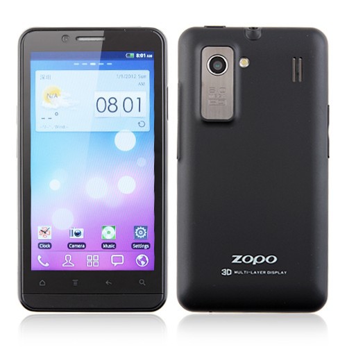 ZOPO ZP200+ Smart Phone 4.3 Inch ASV Screen 3G 3D HDMI MTK6577 Android 4.0 1GB RAM(China (Mainland))