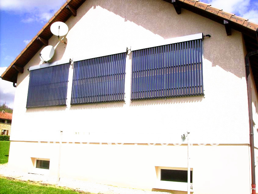 Free shipping/120L/12tubes/heat pipe solar water heater/solar collector/hot water heater/Split pressurized /Solar Panel(China (Mainland))