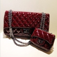 Free shipping!High quality! women lady’s handbag,Shoulder Bag,C brand bag,Mother and child shoulder bags,Patent leather bags