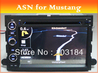 ASN special car dvd gps player for FORD Mustang car radio audio with GPS navigation free maps
