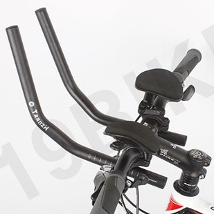 Triathlon stuur op racefiets
