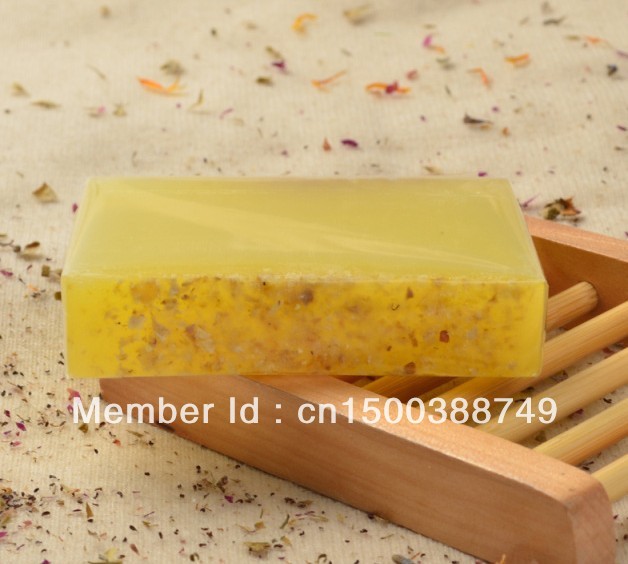 Listed on the new factory direct quality lemon antibacterial detoxifies Handmade Soap 100g(China (Mainland))