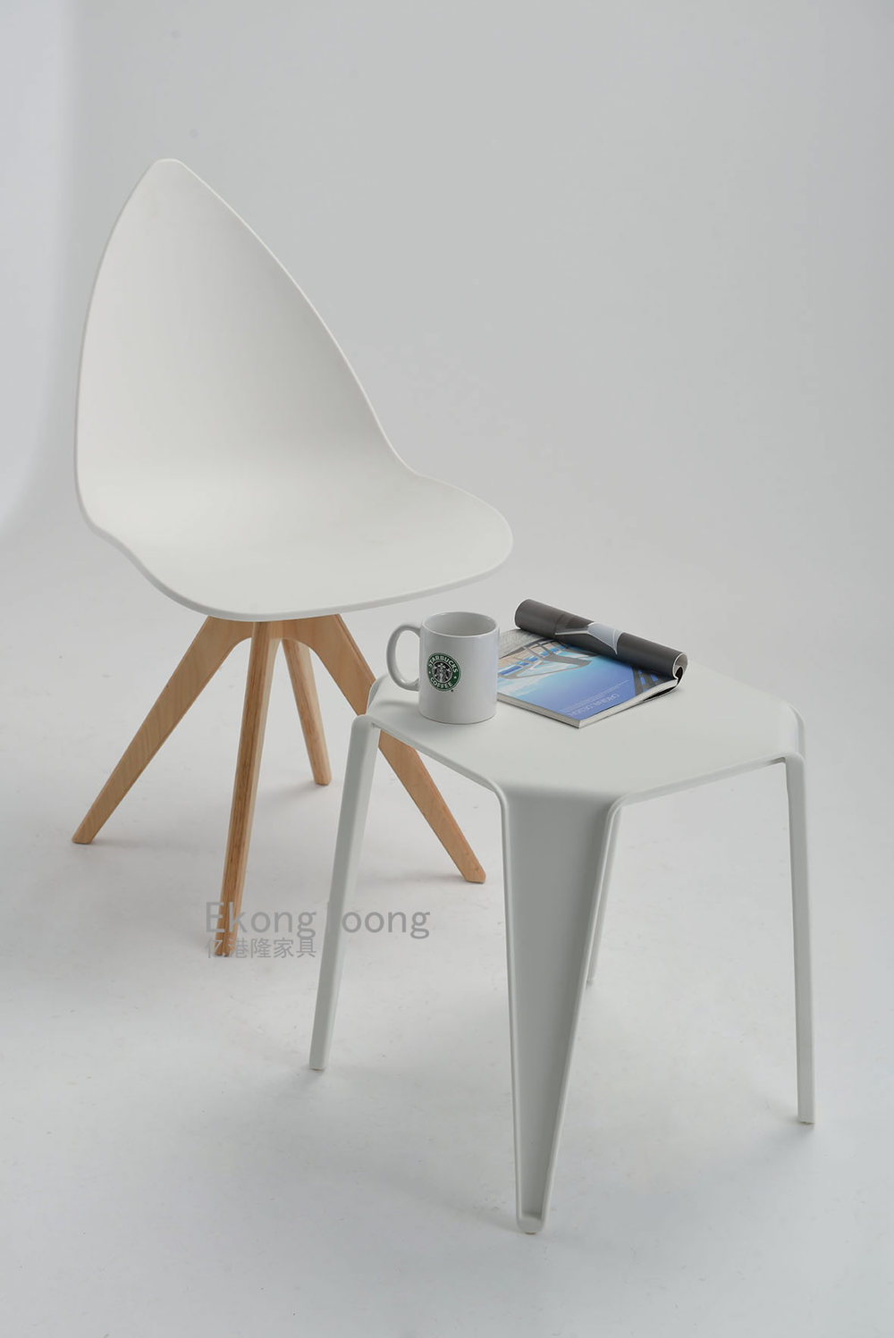 Купить кресло фабрика прямой для отдыха / пластик столовая дизайн стула ...