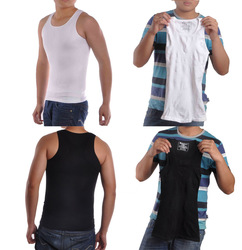 Elasticity Slim'N Lift Men's Body Shaper Lose Weight Slimming Vest Shirt Fatty(China (Mainland))