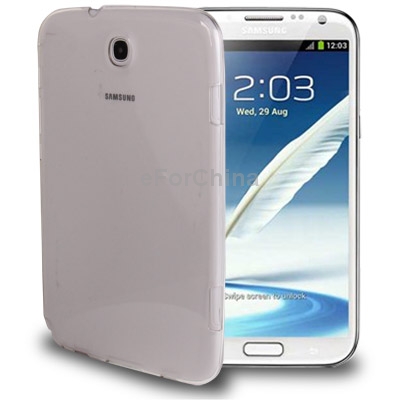 Caixa plástica de alta qualidade cor pura para Samsung Galaxy Note 8.0 / N 5100 (transparente)